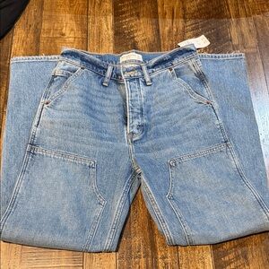 Abercrombie & Fitch High Rise Blue Jeans